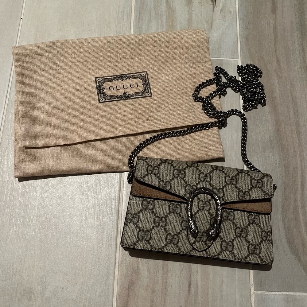 Gucci Supreme Mini DIONYSUS Bag